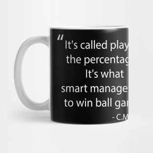 Playing the percentages Mug